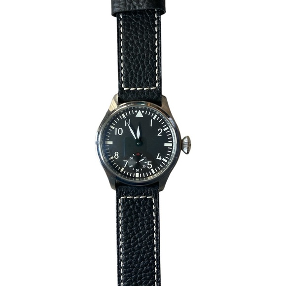 Parnis 44mm Parnis Classic ST3600 hand-wound Pilot watch NWT - Picture 1 of 9